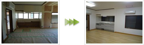 �L�b�`���̃��t�H�[��